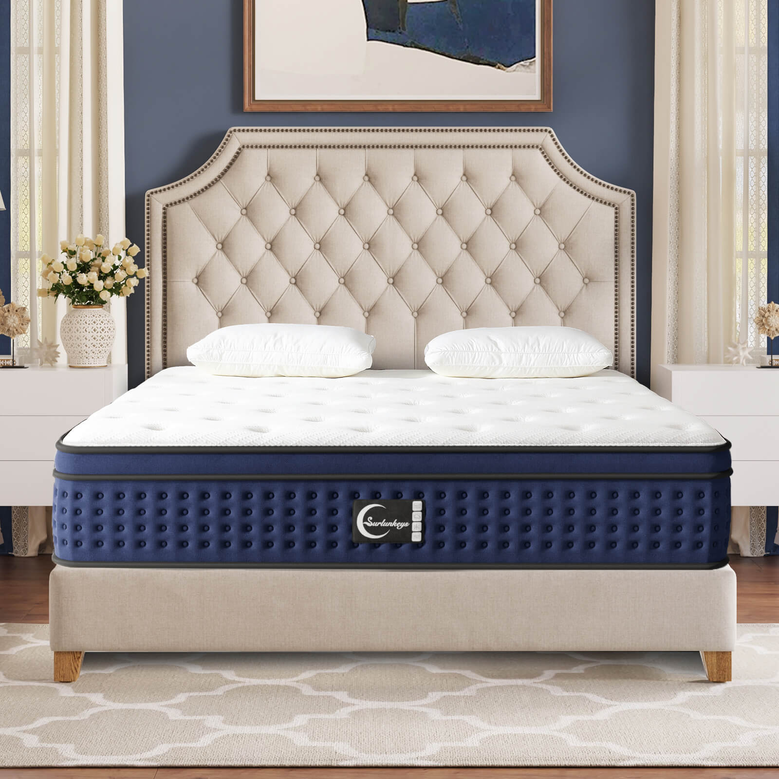 Surlunkeys LunaCalm Hybrid Mattress