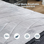 Surlunkeys Durora Mattress Pressure Relief Meets Breathable Elegance