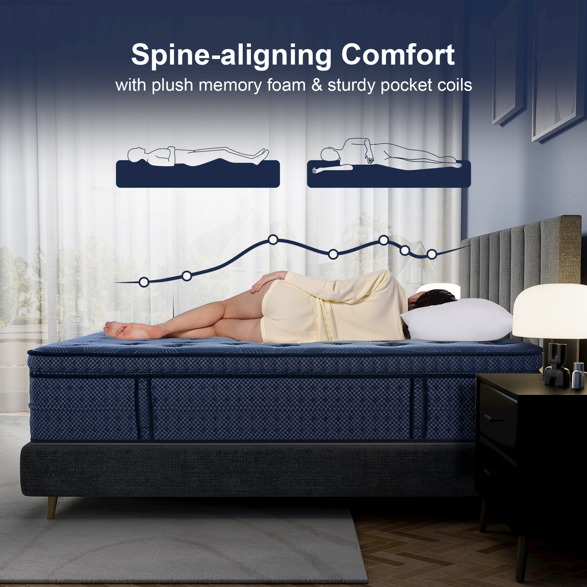 Luness mattress Spine-aligning Comfort