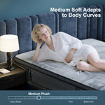 Mattress Medium Soft Adapts to Body Curves