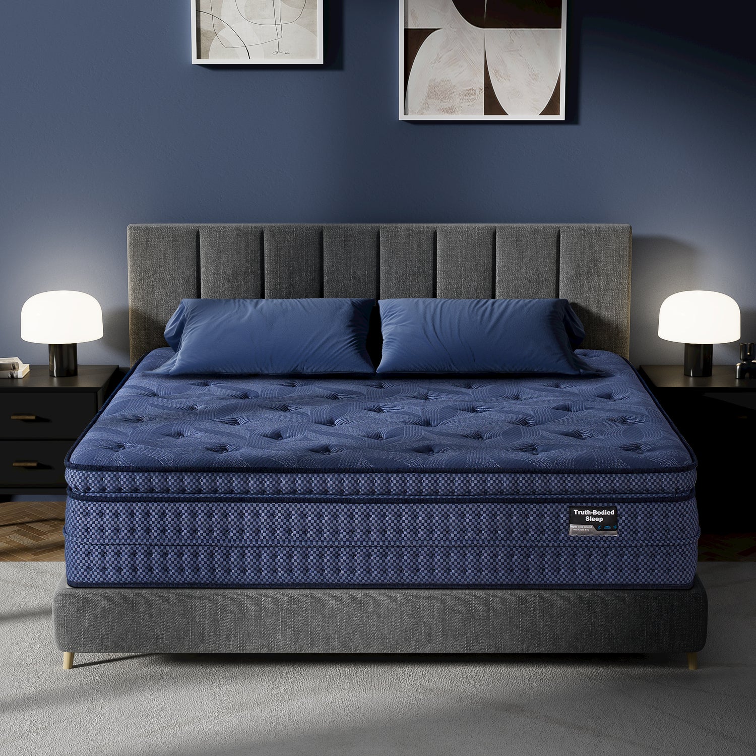 Surlunkeys Luness 14Inch Hybrid Mattress